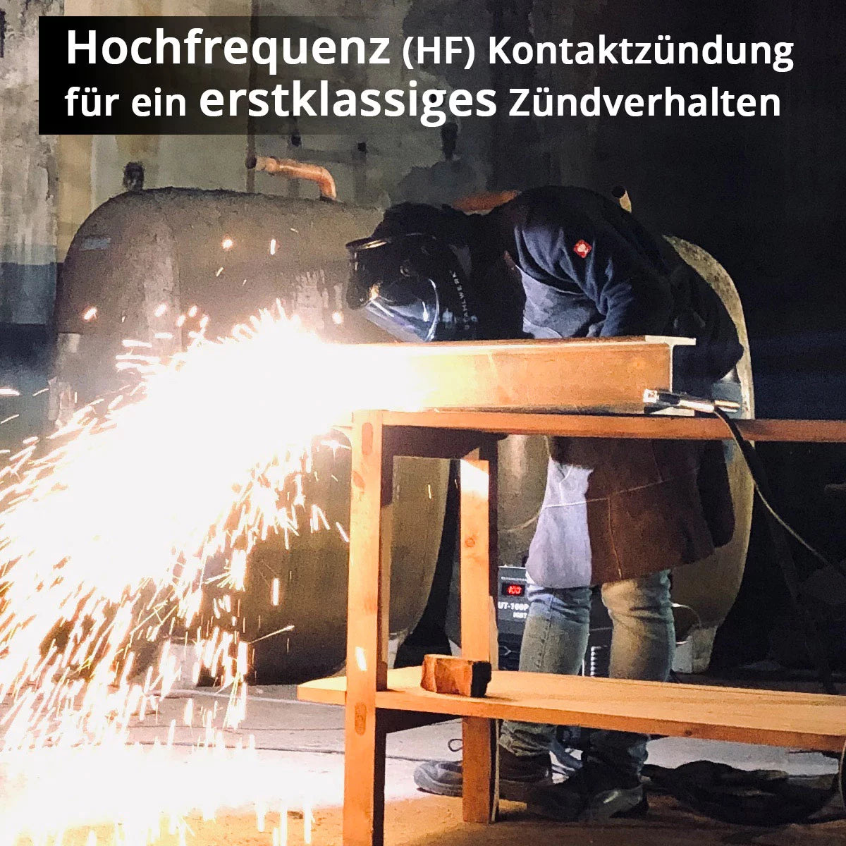 STAHLWERK Plasmaschneider CUT 60 ST IGBT - Vollausstattung / HF Zündung mit 60 Ampere bis 24mm Schneidleistung für Lackierte Bleche und Flugrost geeignet