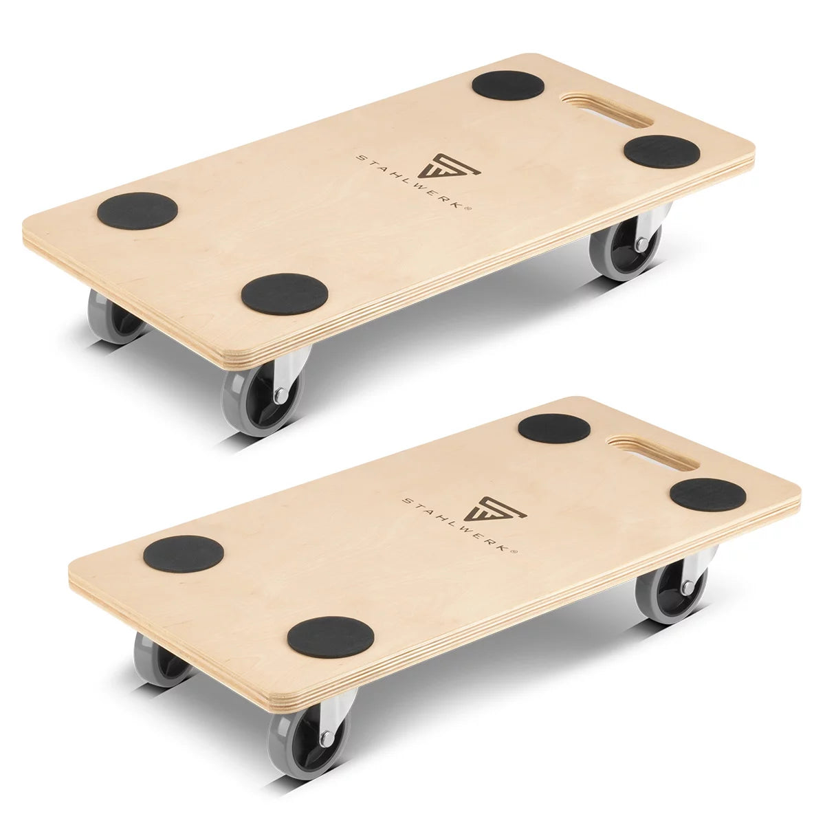 Çelik işleri TRS-250 ST 2 250 kg yük kapasitesi ve kauçuk direksiyon silindirleri ile set 58 x 29 cm platform araba | Taşımacılık Araba | Mobilya Silindir | Yuvarlanma tahtası | HAYALAR | Taşıyıcı