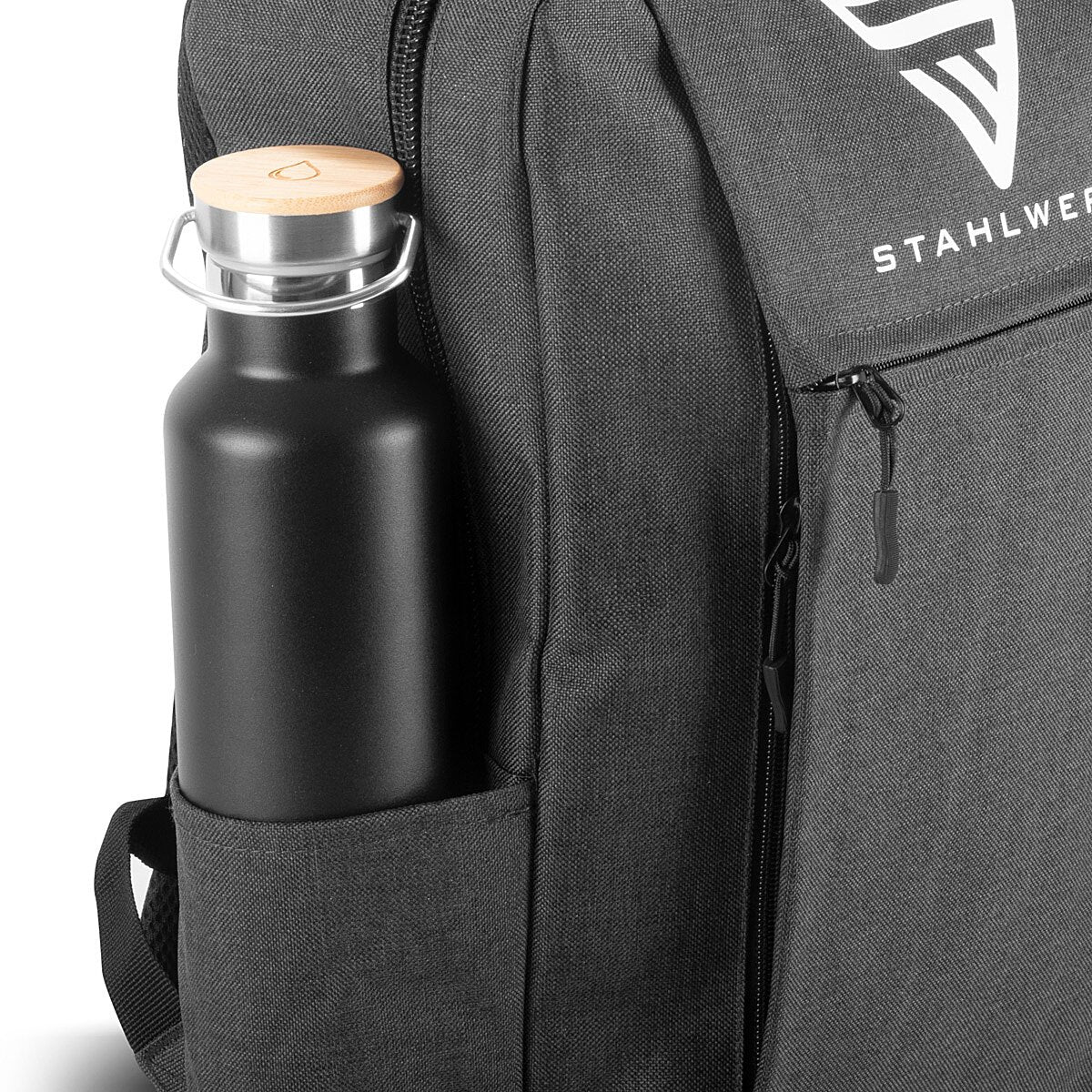 SCAELEWWorks Multifunctional Laptopack NotBoocrucke Back | Zaino fatto di robusto poliestere, zaino da lavoro con laptopfach da 15,6 "imbottiti e molti scomparti di archiviazione