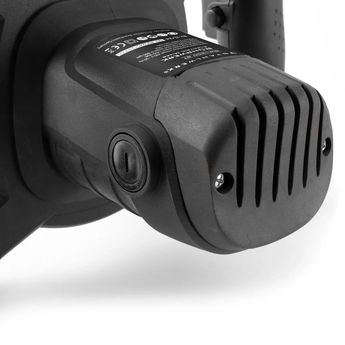 STAHLWERK agitator RW-1200 ST | 1,200 W and 850 rpm | Electric mortar stirrer with additional whisk 120 x 600 mm | Speed control and safety switch | Concrete mixer | Paint stirrer | color mixer