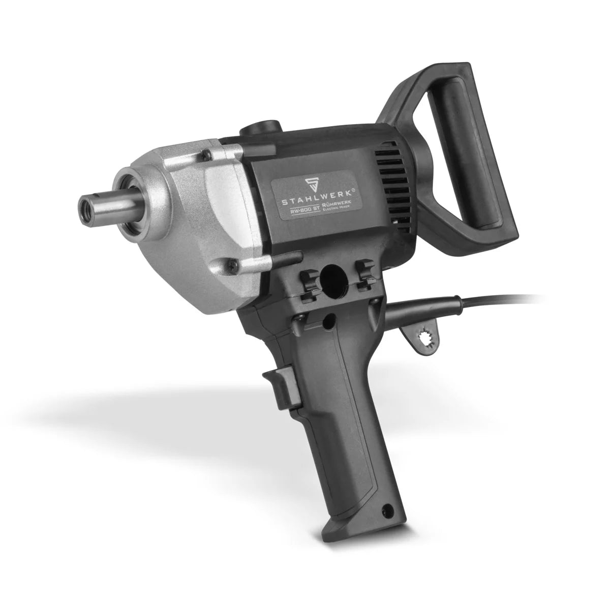 STAHLWERK agitator RW-800 ST | 800 W and 500 rpm | Electric mortar stirrer | Robust design | Stable concrete stirrer | Paint stirrer | Color mixer | Hand mixer | Hand mixer