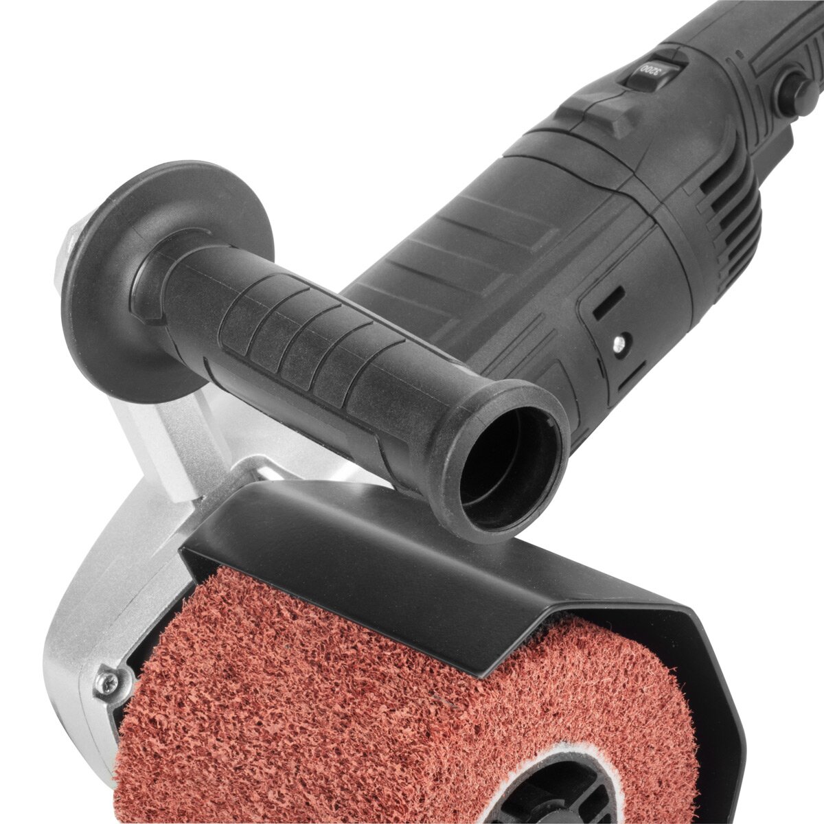 Steelworks satinier SM -1500 ST 1.500 W çıkışı ve 125 mm saten silindir duvarları için 600 - 3.200 rpm ile fırça öğütücü | Roller Taşlama Makinesi | Fırça öğütme cihazı | Brüt