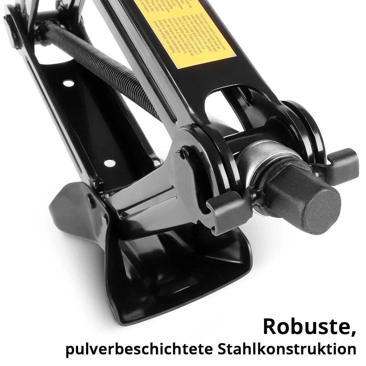 STAHLWERK SWH-2 ST Wagenheber | Scherenwagenheber | 2 Tonnen Hubkraft | Teleskop-Radmutterschlüssel mit Stecknuss 17, 19 mm | Transporttasche | Kompaktes Wagenheber-Set für Reifenwechsel & Werkstatt