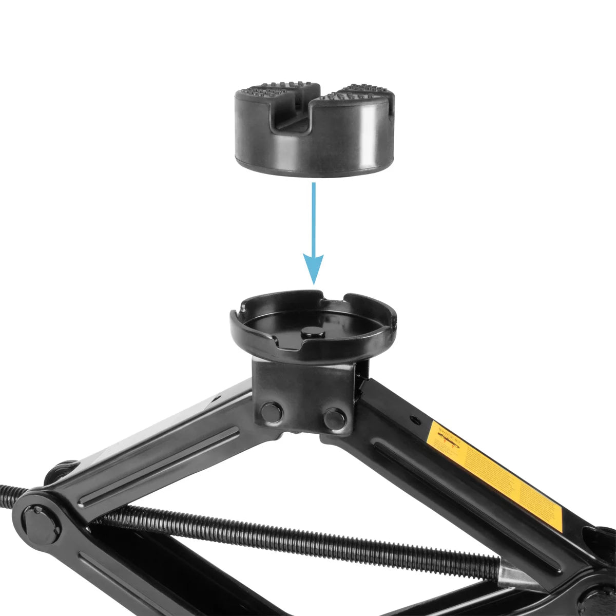 STAHLWERK SWH-2 ST Wagenheber | Scherenwagenheber | 2 Tonnen Hubkraft | Teleskop-Radmutterschlüssel mit Stecknuss 17, 19 mm | Transporttasche | Kompaktes Wagenheber-Set für Reifenwechsel & Werkstatt