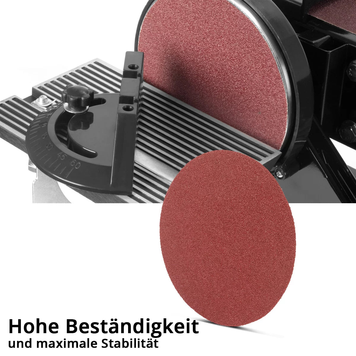 Ruedas de molienda de acero 10 Conjuntos de 150 mm con almohadillas de lijado de tamaño de grano K100 | Agente de molienda | Accesorios para molinillos de placas y dispositivos de molienda