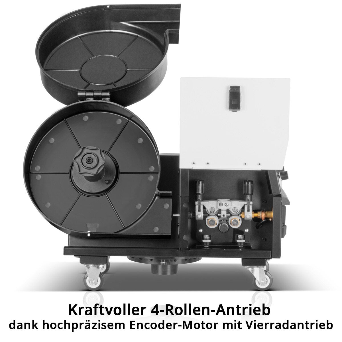 STAHLWERK Schweißgerät MIG MAG 400 Pro Vollausstattung Vollsynergischer, wassergekühlter IGBT Inverter mit 400 A und Puls-Funktion 3-in-1 Kombi-Schweißanlage MIG MAG | MMA | Lift-TIG