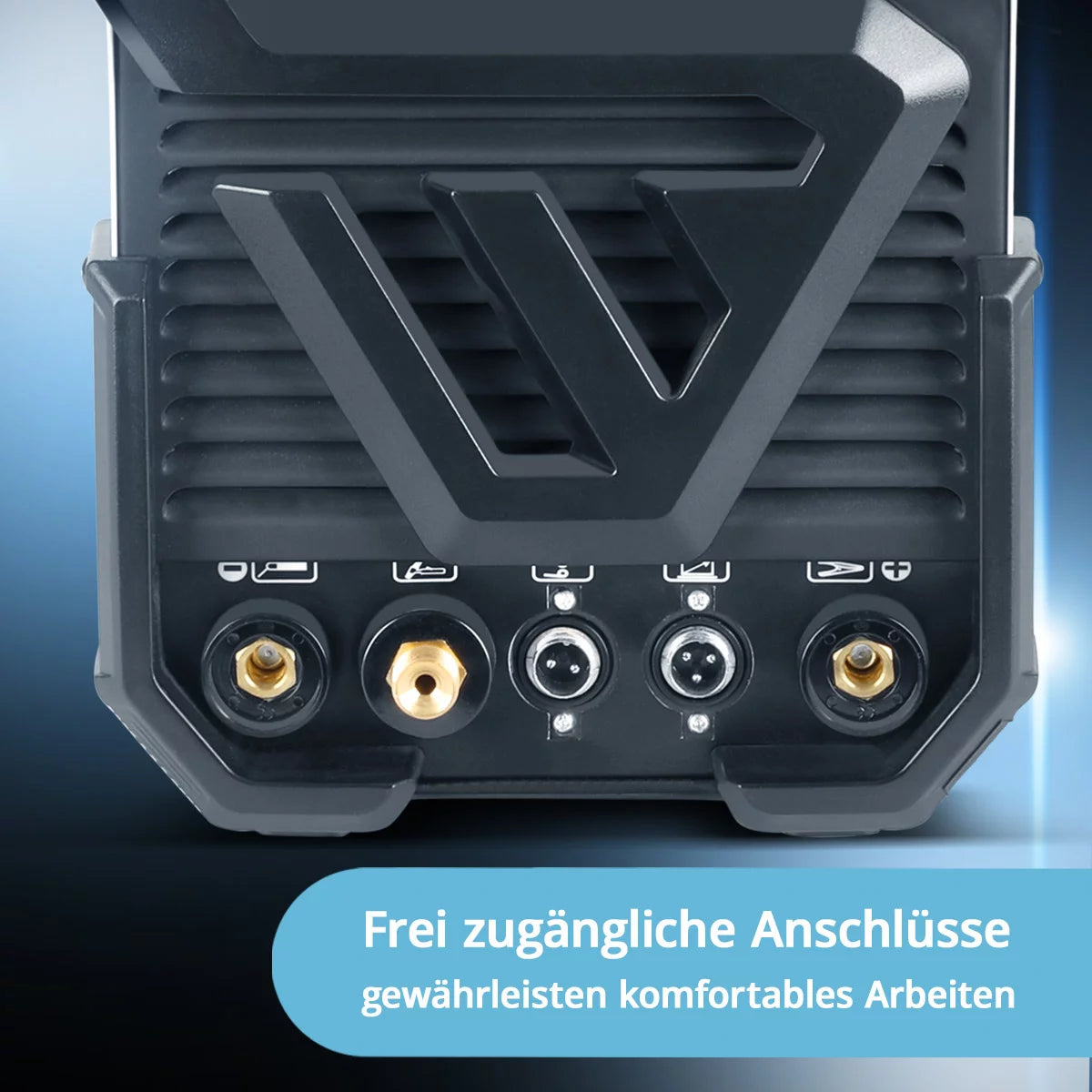 STAHLWERK Schweißgerät AC/DC WIG 200 Puls ST IGBT Vollausstattung / 200 A WIG & MMA Schweißgerät mit Pulsfunktion / Aluminium Schweißgerät