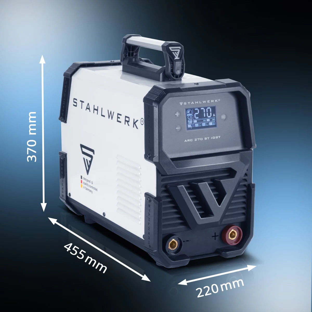 Stahlwerk Arc 270 St Full Equipment IGBT Machine de soudage IGBT DC MMA / E-Hand Soudeur, Fonction de lifting