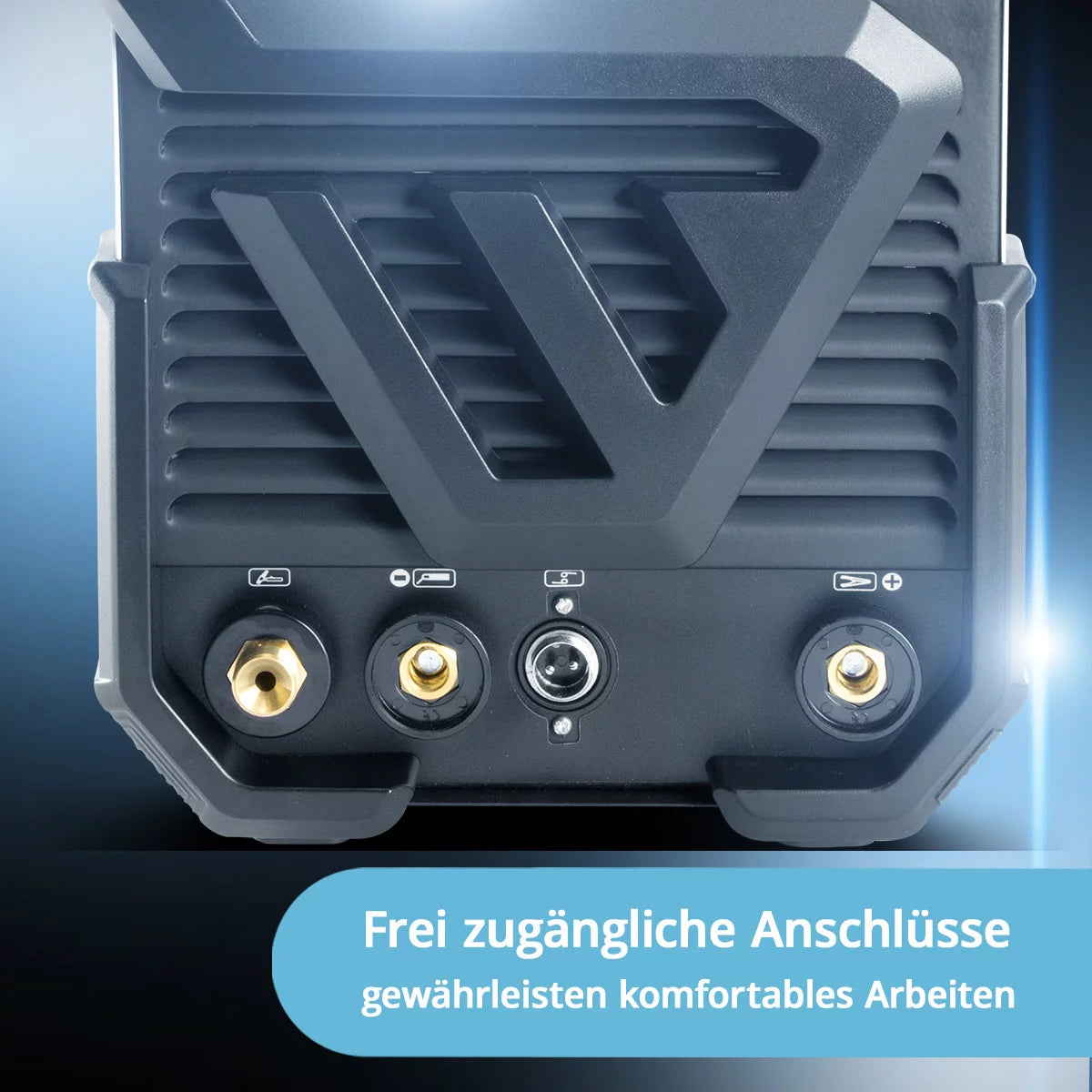 STAHLWERK Schweißgerät AC/DC WIG 200 ST IGBT / Kombischweißgerät / Kombi Schweißanlage mit 200 A WIG & MMA, Alu geeignet