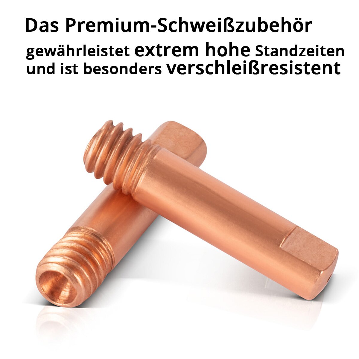 Steelworks 20 Set AK15 | MB15 | AK14 | Buses d'électricité MB14 | Contactez les buses M6X25 dans 0,9 mm Mig Mag Wear Pièces Set | Accessoires de soudage pour les brûleurs de soudage