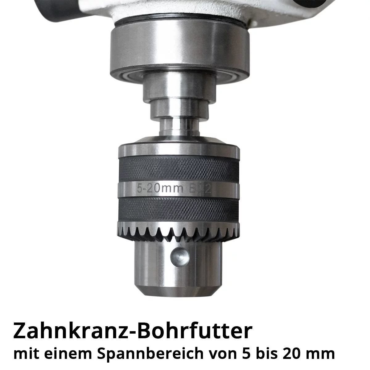 STAHLWERK BD-1500 ST Säulenbohrmaschine | Leistungsstarke Standbohrmaschine 1500 Watt für Heimwerker und Metallbau | Bohrdurchmesser Ø 20 mm | 150 - 2.450 U/min | Robuster Bohrtisch und Metallfuss