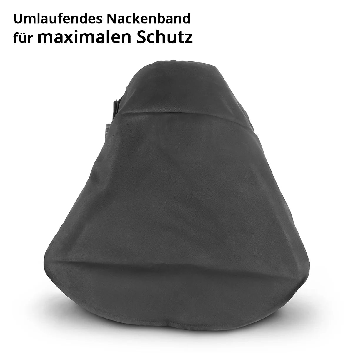 STAHLWERK Universal-UV-Nackenschutz für Schweißhelme | Flammhemmender Kopf- und Nackenschutz | Clip/Press-Fit Schweißhelm-Schutzabdeckung | Sehr leicht und flexibel