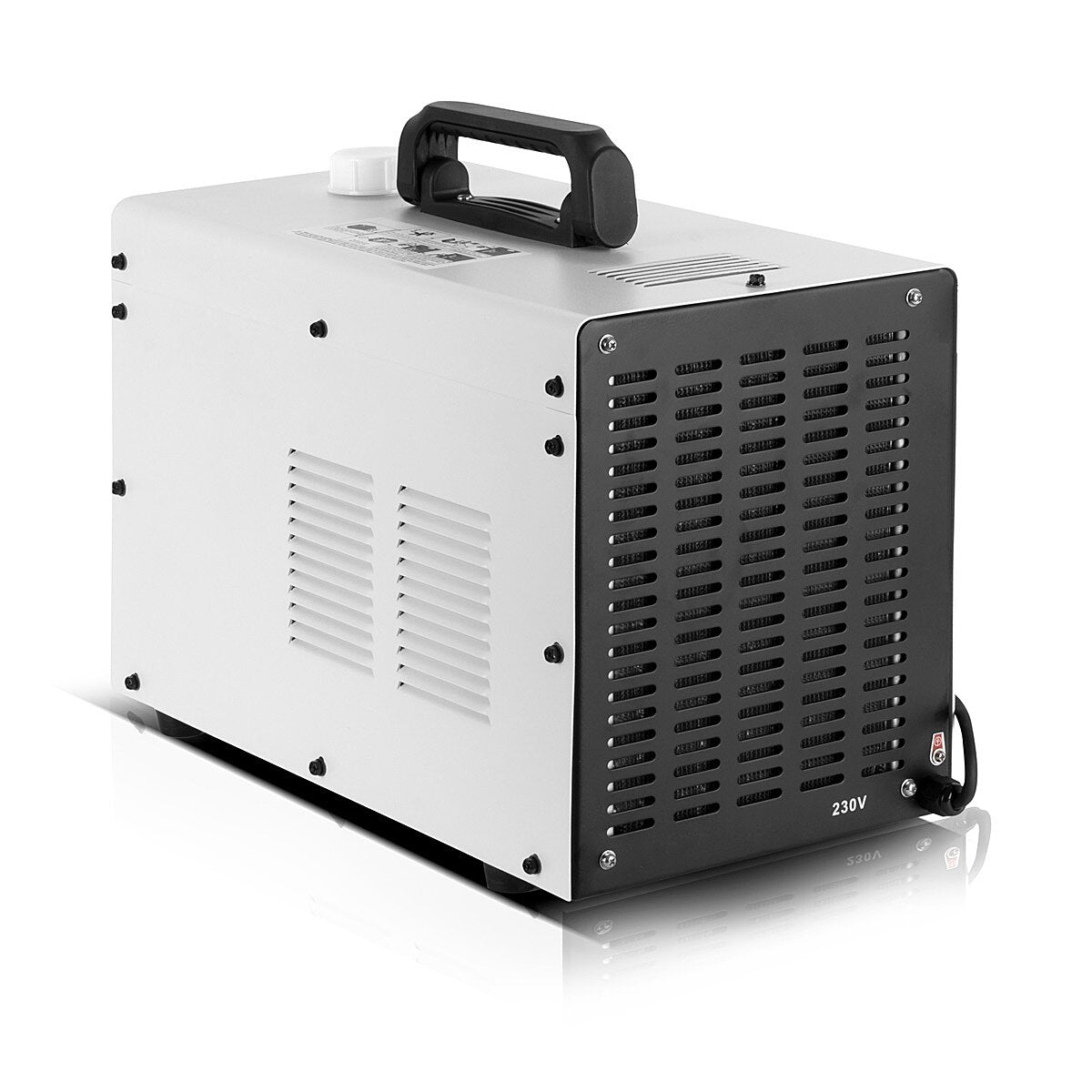 STAHLWERK Wassergekühlter MIG MAG Schweißbrenner AK501D | MB501D bis 500 A mit 3 m Schutzgas-Schlauchpaket und Eurozentralanschluss inklusive Wasserkühler mit 370 W und 6 L Tank