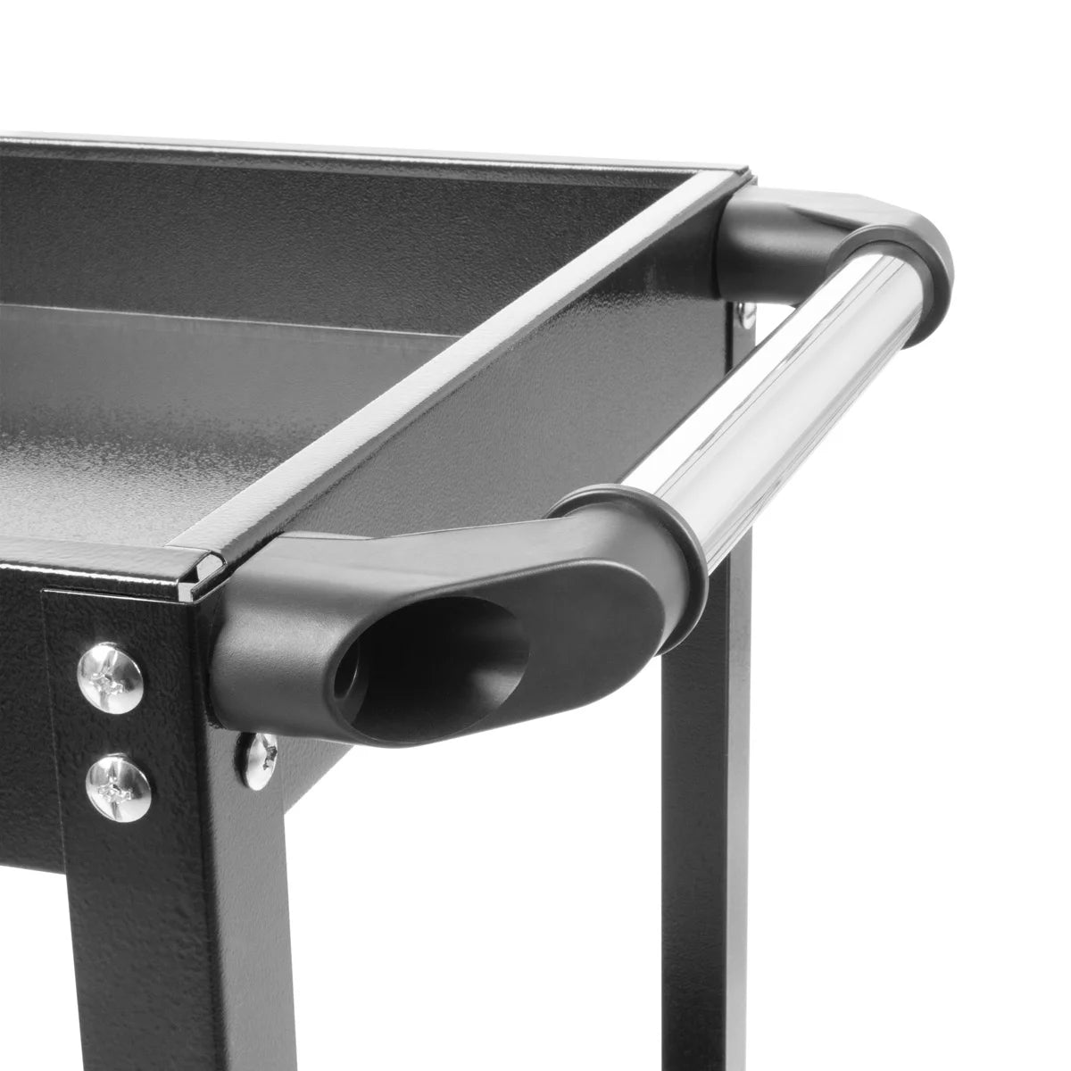 STAHLWERK Werkzeugwagen ST-875 Werkstattwagen | Rollwagen | Transportwagen | Montagewagen | Plattformwagen | Etagenwagen mit 4 Ladeflächen