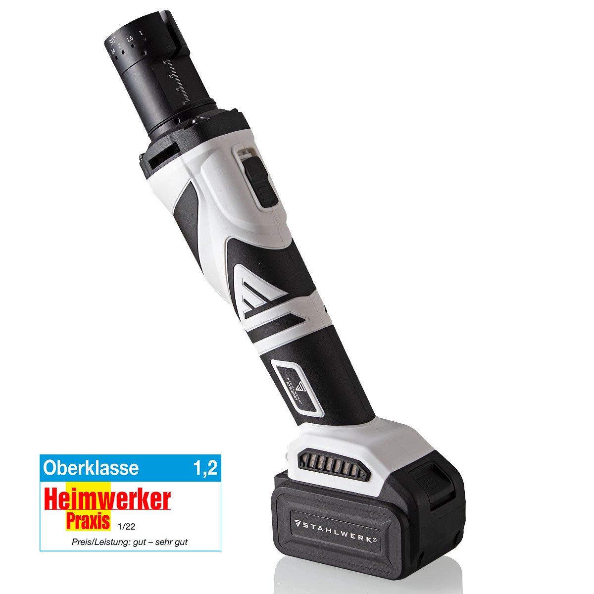 Akku Wolframschleifgerät ATG-20 ST zum Schärfen und Anschleifen von Wolframelektroden