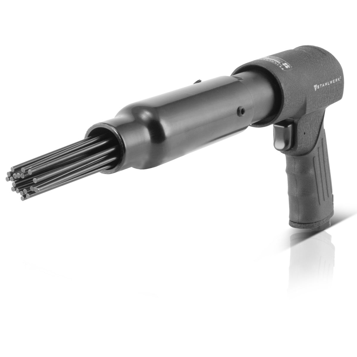 Steelworks DNE-400 ST Professional Compressed Air Agle Ago con un colpo di batteria di 14 mm e 4.000 colpi al minuto per seminari e industria