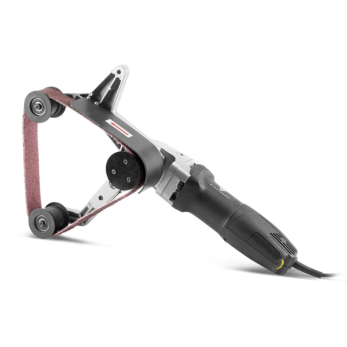 Steelworks pipe tape grinder RS-800 ST with 800 watts / welding loop / grinding machine for polishing, deburring and rusting