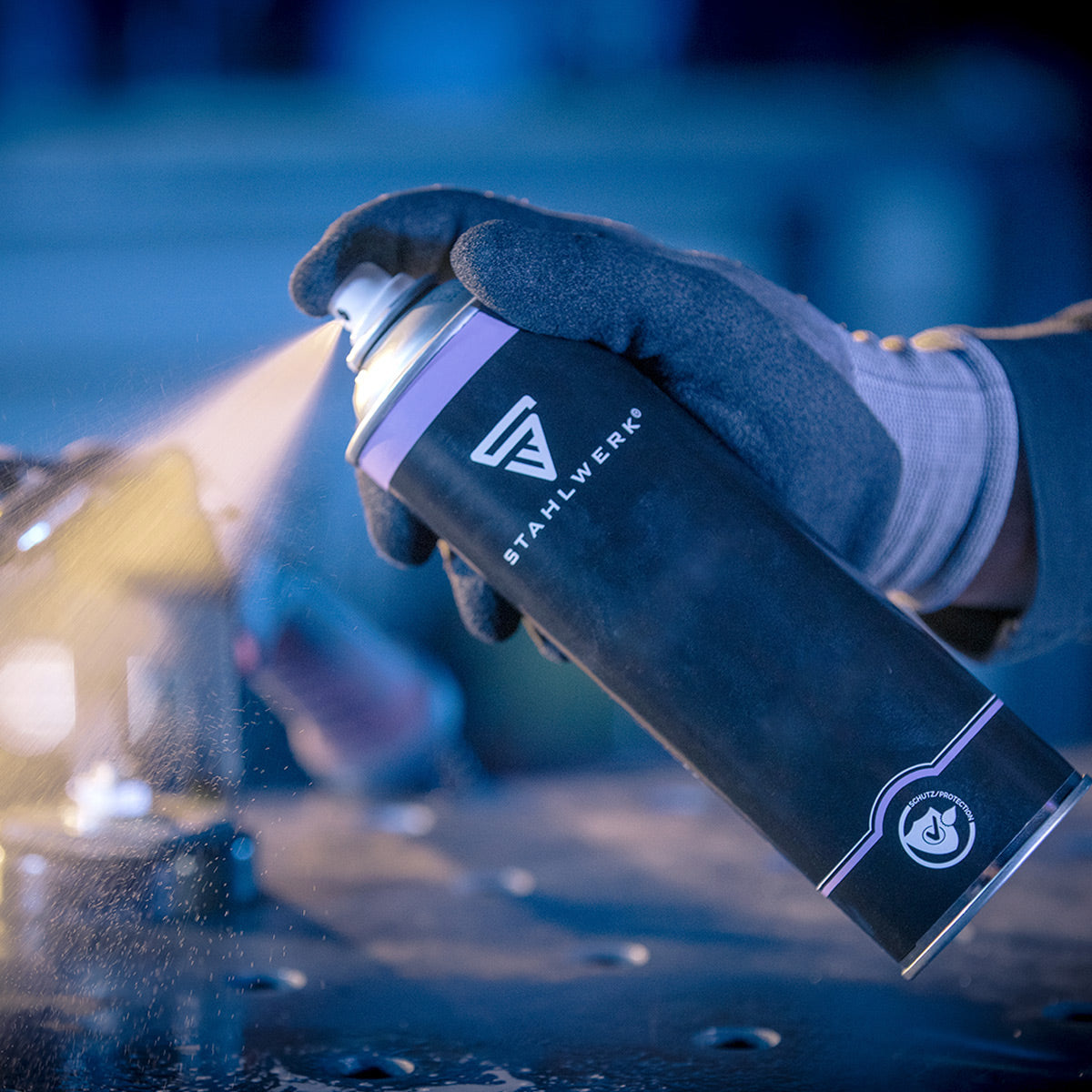 STAHLWERK Multi Spray SW 40 multifunktionales Kriech- und Wartungsöl / Multifunktions-Spray für Haushalt, Industrie und Werkstatt