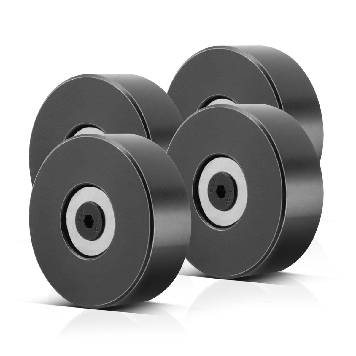 Steelwork magnétique arrêt empilable 44 x 15 mm universellement utilisable, par ex. Pour les tables de soudage - Set pratique 4