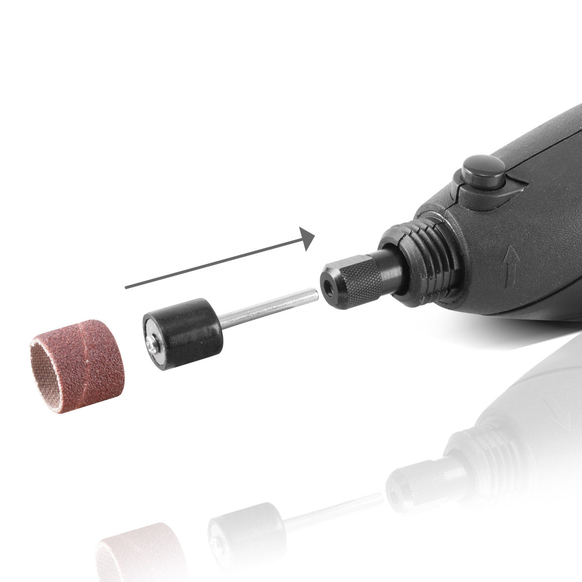 Accessori in acciaio da 145 parti impostati per smerigliatrice multiuso, smerigliatrice rotante e strumenti multifunzionali