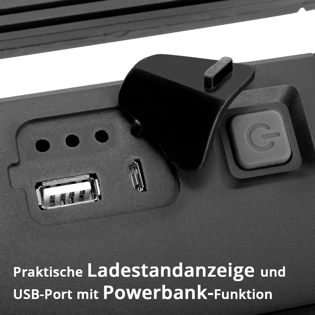 El edificio LED de trabajo acero se destaca Lal-20 St con 20 vatios, 1500 lúmenes, USB y 3.7 V batería con 5000 mAh, luz LED / Light Light / Floodlight / Floodlight