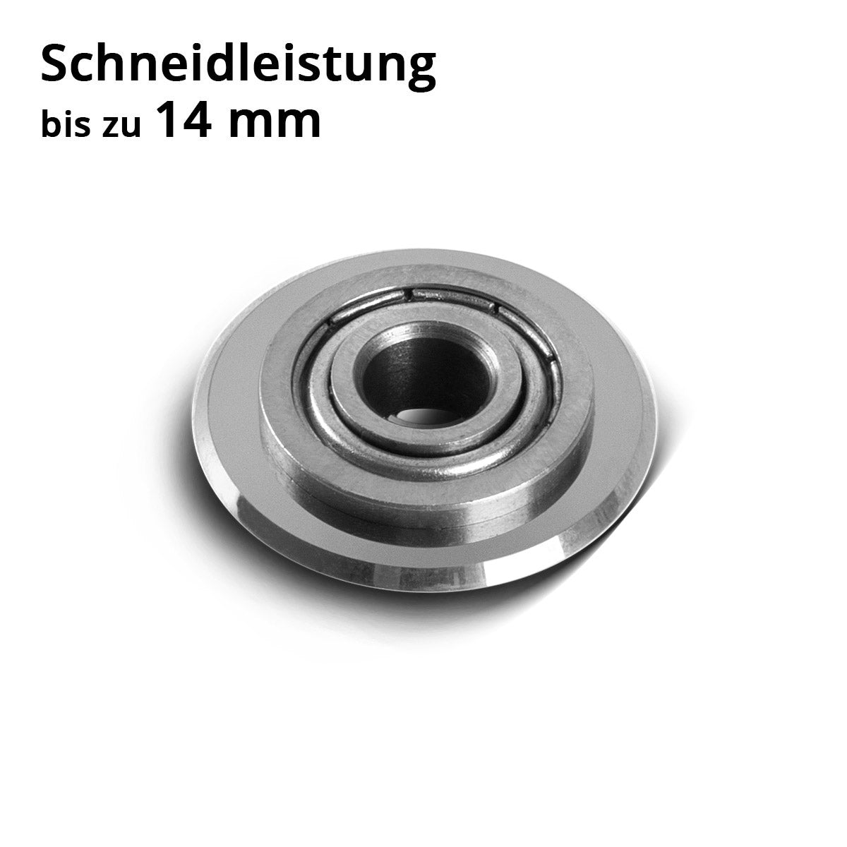 Steelworks Universal Fayans Cutrad 22 x 6 x 6 mm Fayans kesiciler için 14 mm kesme gücü ile, seramik karoların hassas kesimi için top rulmanlı premium kesme tekerleği