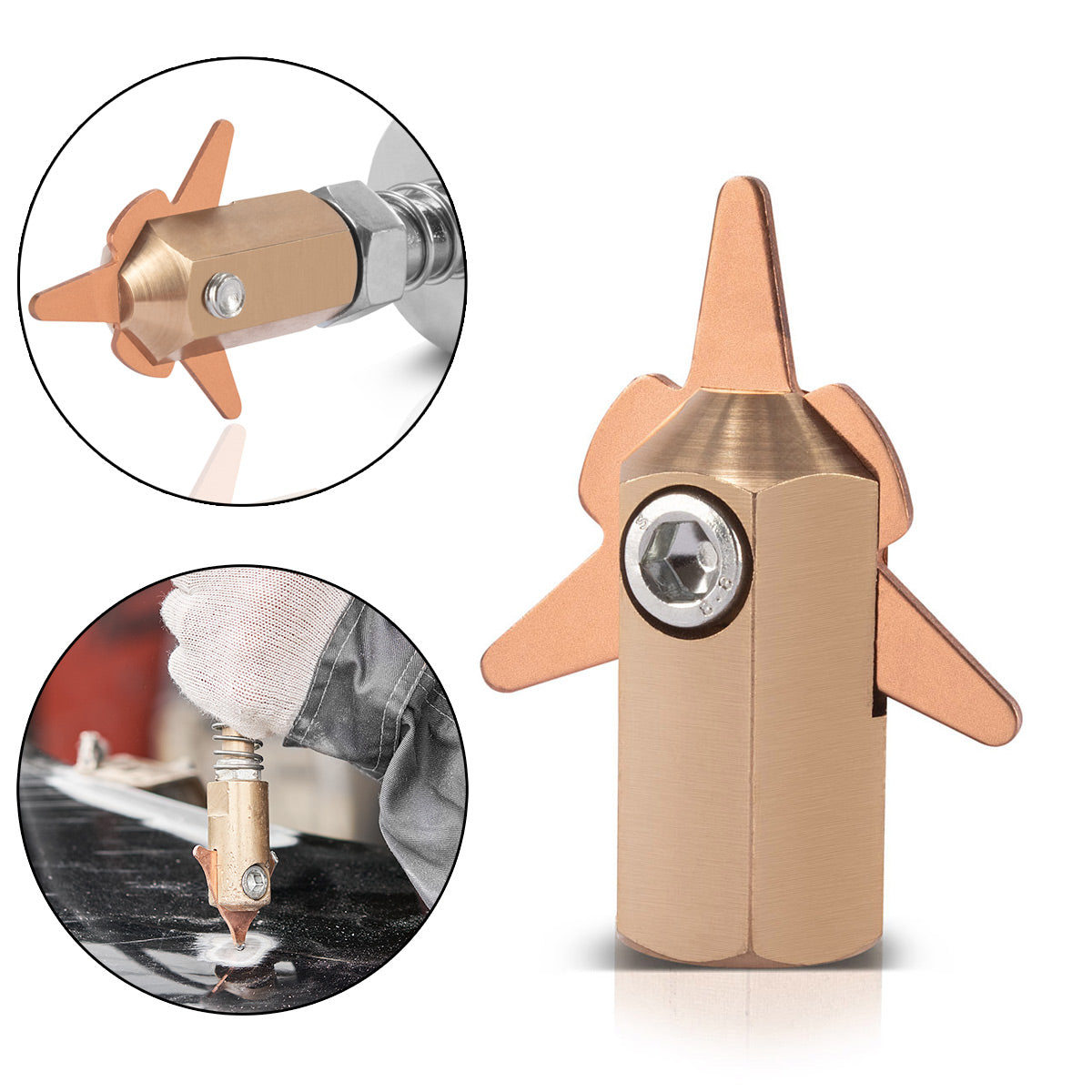 Porte-électrodes Steelworks pour les étoiles de drainage, accessoires de réparation intelligents pour les observateurs de drainage / Dellenlifter / Dot Welding Device / Exploitation Tool pour la réparation professionnelle des corps de voiture