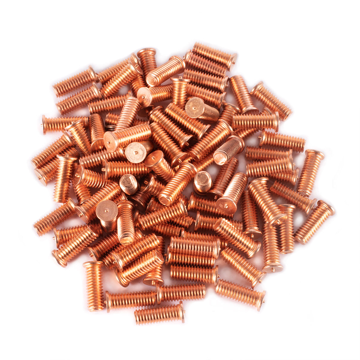 STAHLWERK Schweißbolzen M6 Gewinde 100er Set, Smart Repair Zubehör für Ausbeulspotter / Dellenlifter / Punktschweißgerät / Ausbeulwerkzeug zur professionellen Reparatur von Kfz Karosserien