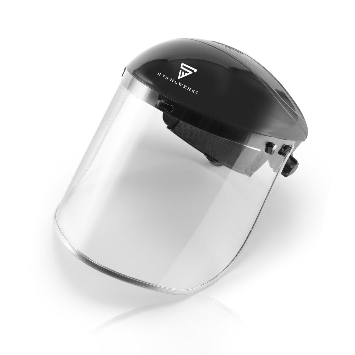 STAHLWERK Gesichtsschutzschild - Schützt das Gesicht bei Schleifarbeiten
