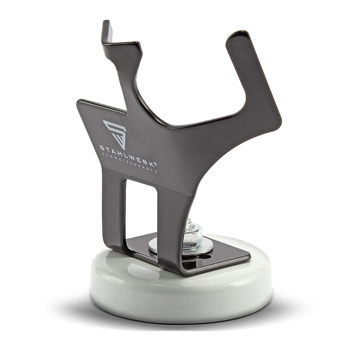 Support de Stahlwerk avec pied magnétique pour soudage pinces d'électrode / support de langue d'électrode, peint de haute qualité