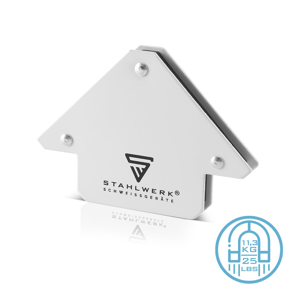Steelworks 2 × Angolo magnetico di sudore 11,3 + 34 kg / 25 + 75 libbre