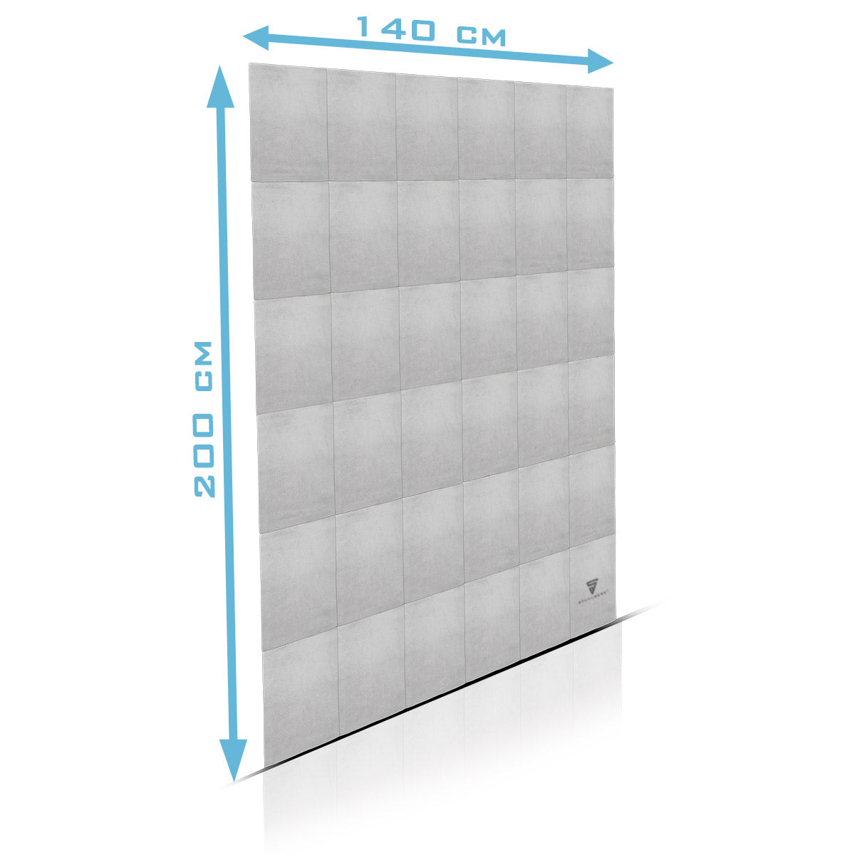 STAHLWERK Schweißerschutzdecke / Schweißerdecke / Spritzschutzdecke / Schweißermatte aus Echtleder 140 x 200 cm