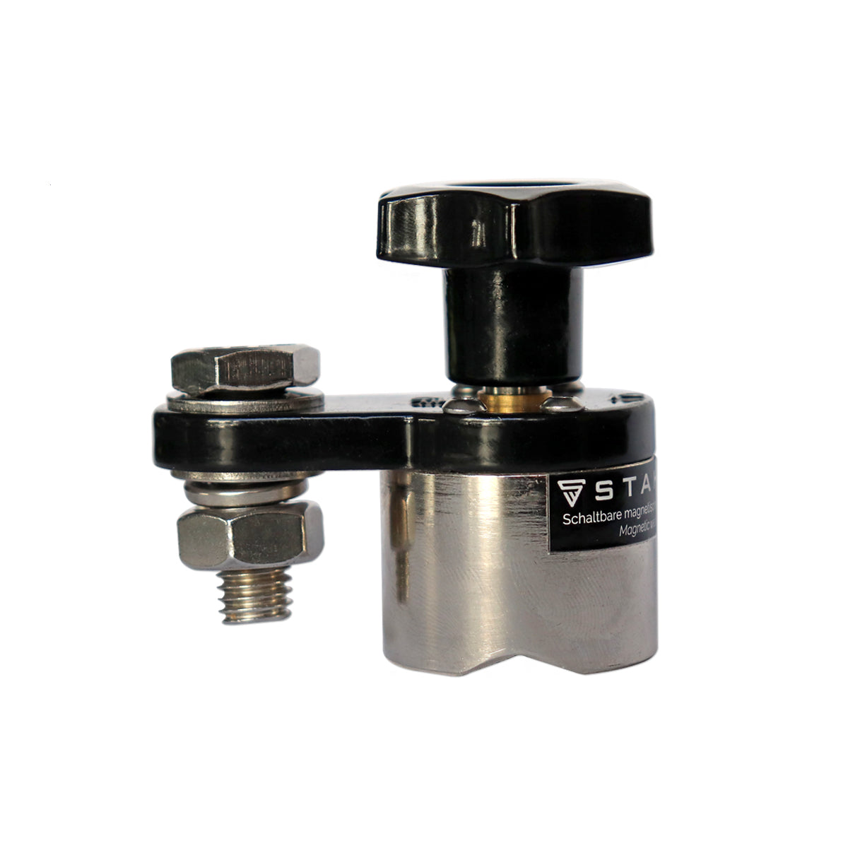 STAHLWERK Massemagnet bis 200 A / schaltbarer Massemagnet für Schweißkabel