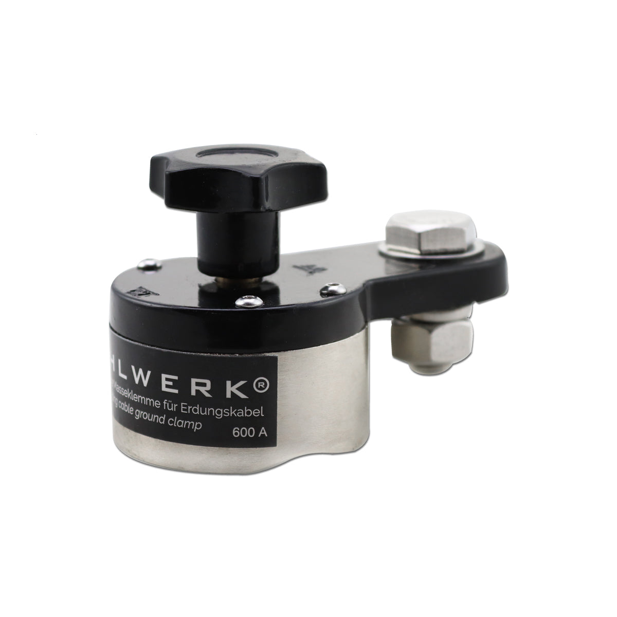 STAHLWERK Massemagnet bis 600 A / schaltbarer Massemagnet für Schweißkabel