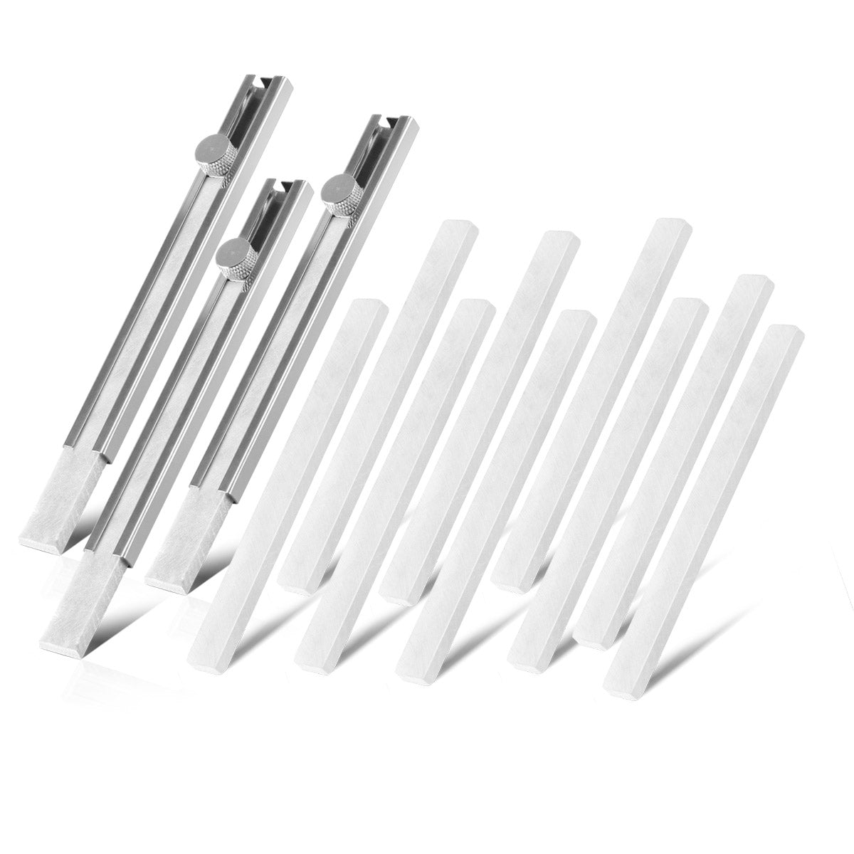 STAHLWERK Schweisserkreide im 3er Set Schweissermarker Stift mit je 4 Specksteinkreidestücken