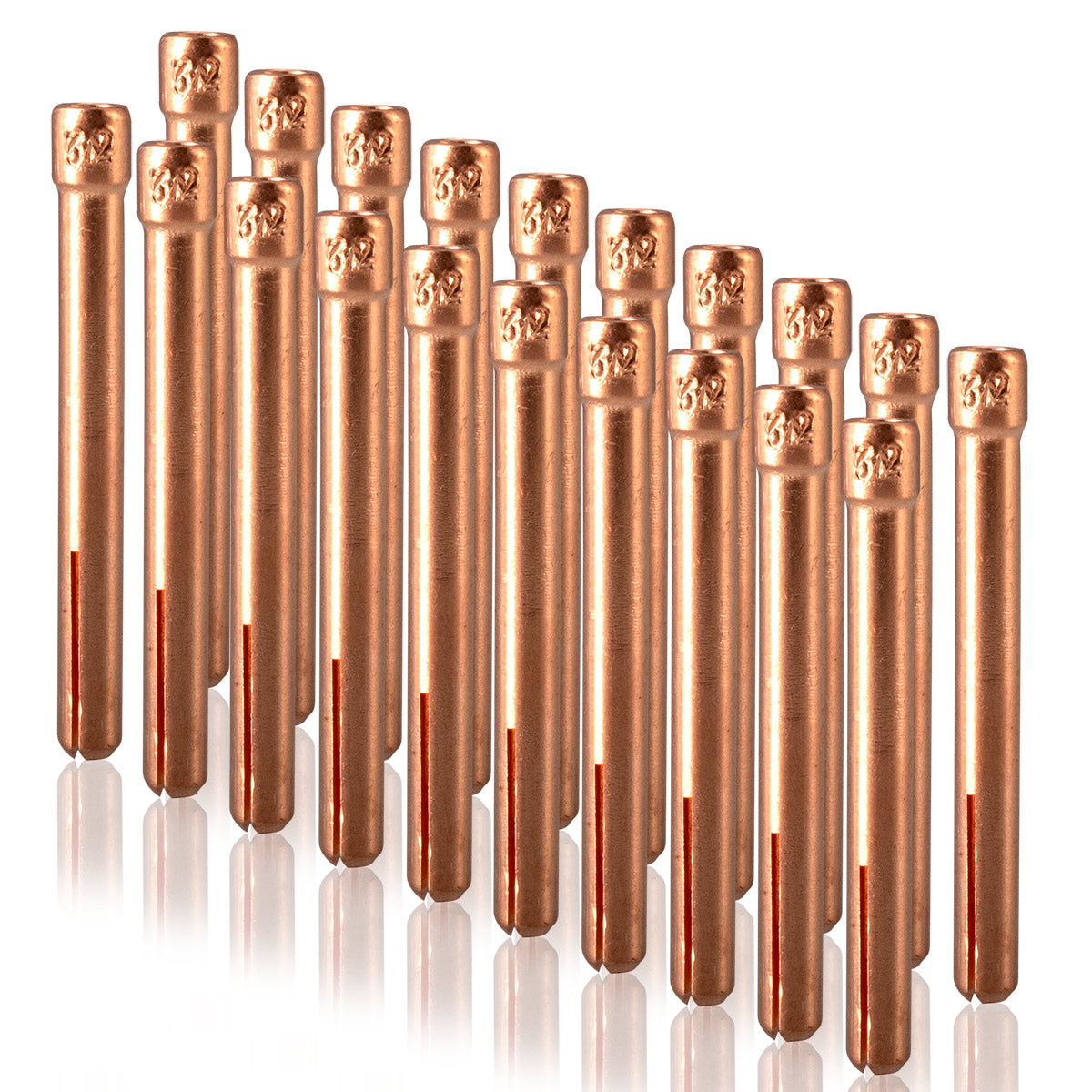 Steelworks 20s set clamping sleeves 3.2 mm WP SR Binzel 17 18 26