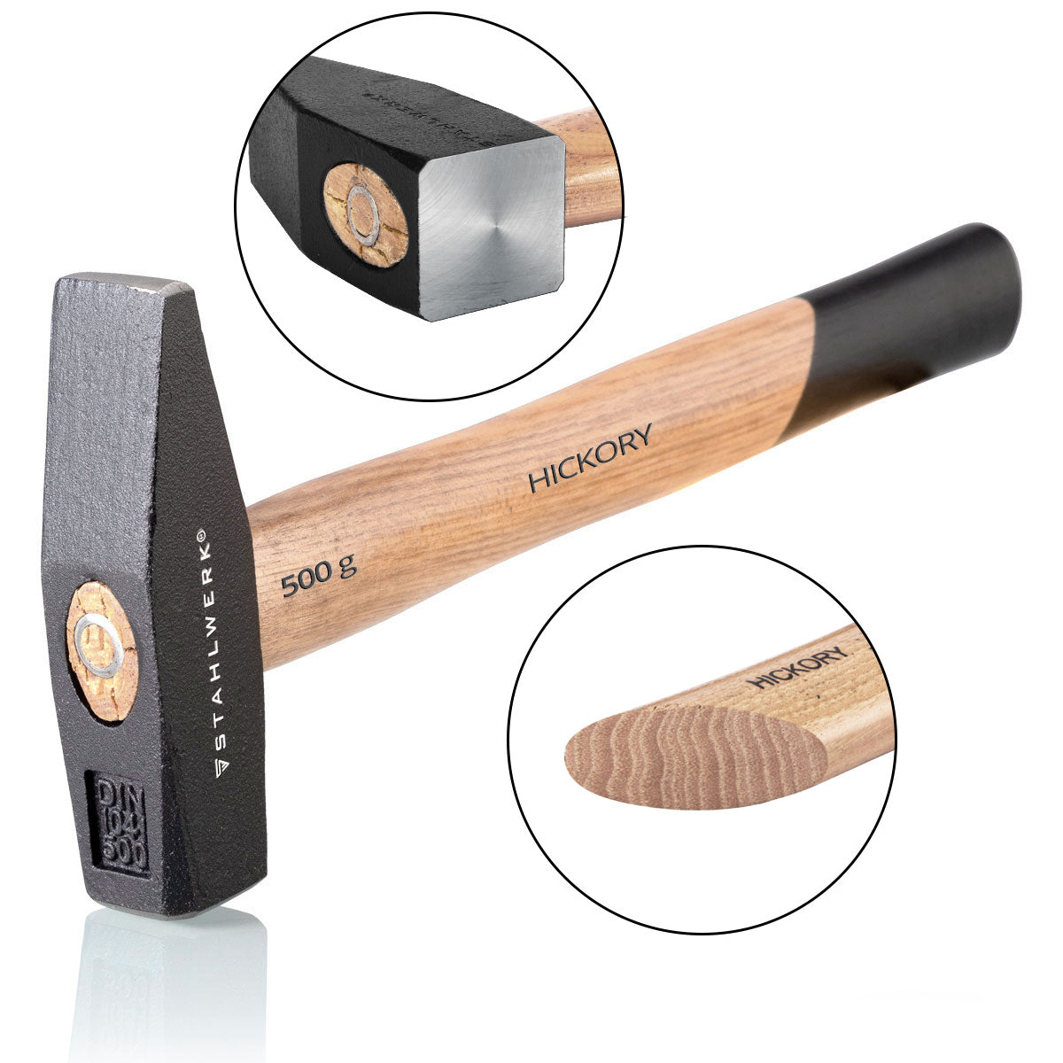 Steelworks Hammer/Schlosserhammer 500 G