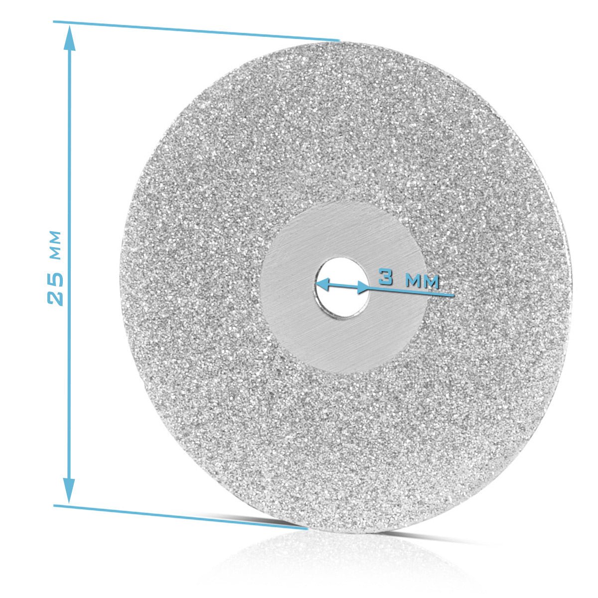 STAHLWERK Diamant-Schleifscheiben für Wolframschleifer 25 mm 5er Set