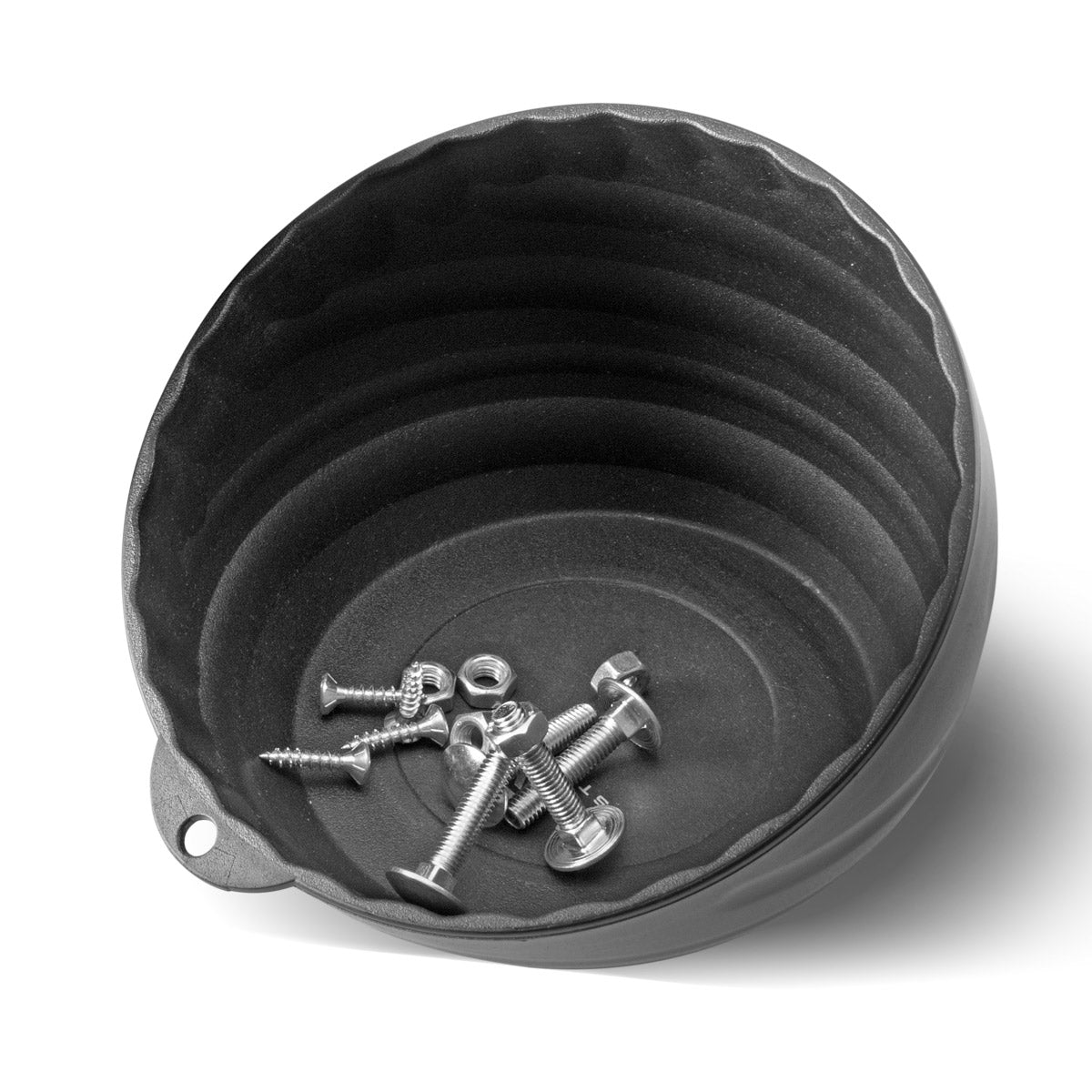 STAHLWERK Magnetschale 6 Zoll aus Kunststoff zur Aufbewahrung von Schrauben, Werkzeug und Kleinteilen, 2er Set