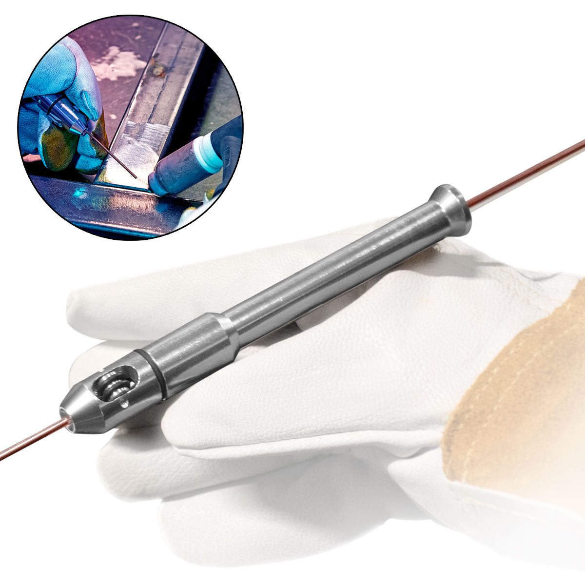 STAHLWERK WIG Schweißdrahthalter TIG Pen für Schweißstäbe 0,8-3,2 mm