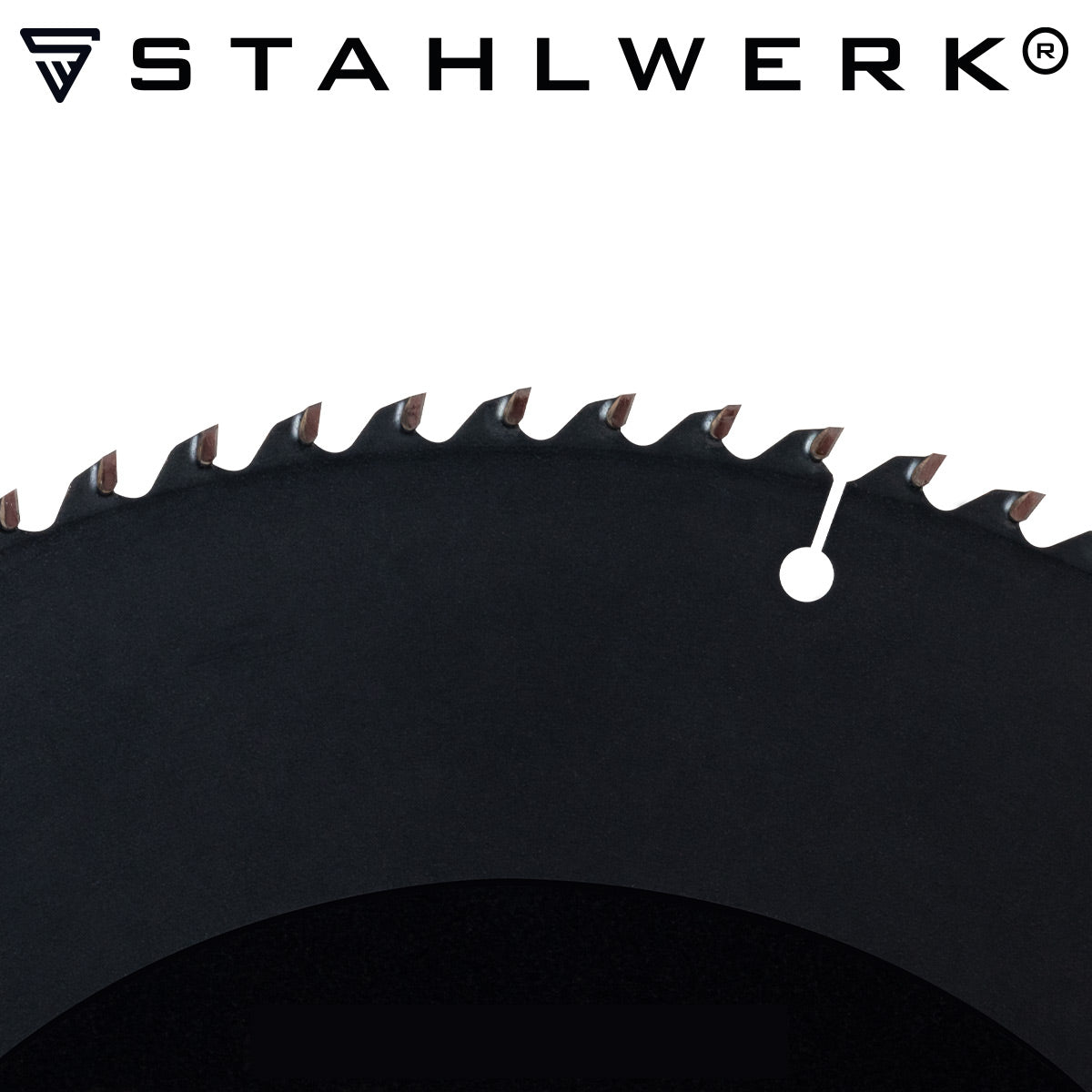 STAHLWERK Sägeblatt für Metalltrennsäge/Metallkreissäge Schwarz 255 x 25,4 mm / 10"