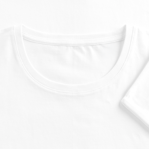 STAHLWERK-SCHWEIZ Frauen Premium Bio Top mit Logo-Print - 99% Baumwolle / 1% Elastan, weiss, diverse Grössen