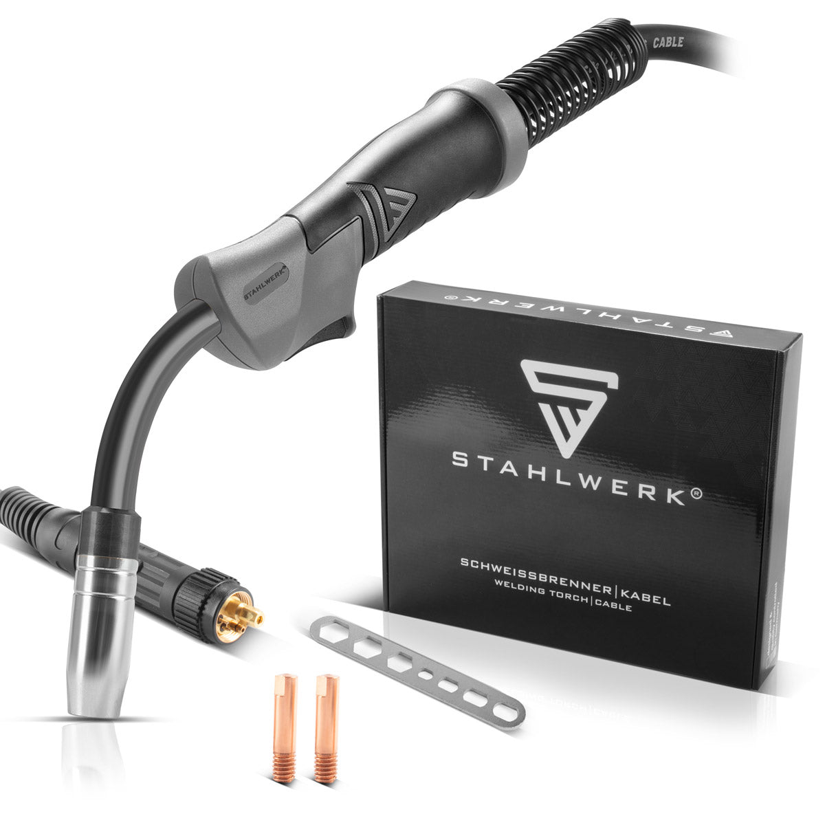 Stahlwerk Mig Mag-Weiss Burner AK15 / MB15 con 5 metri di pacchetto / bruciatore per tubi