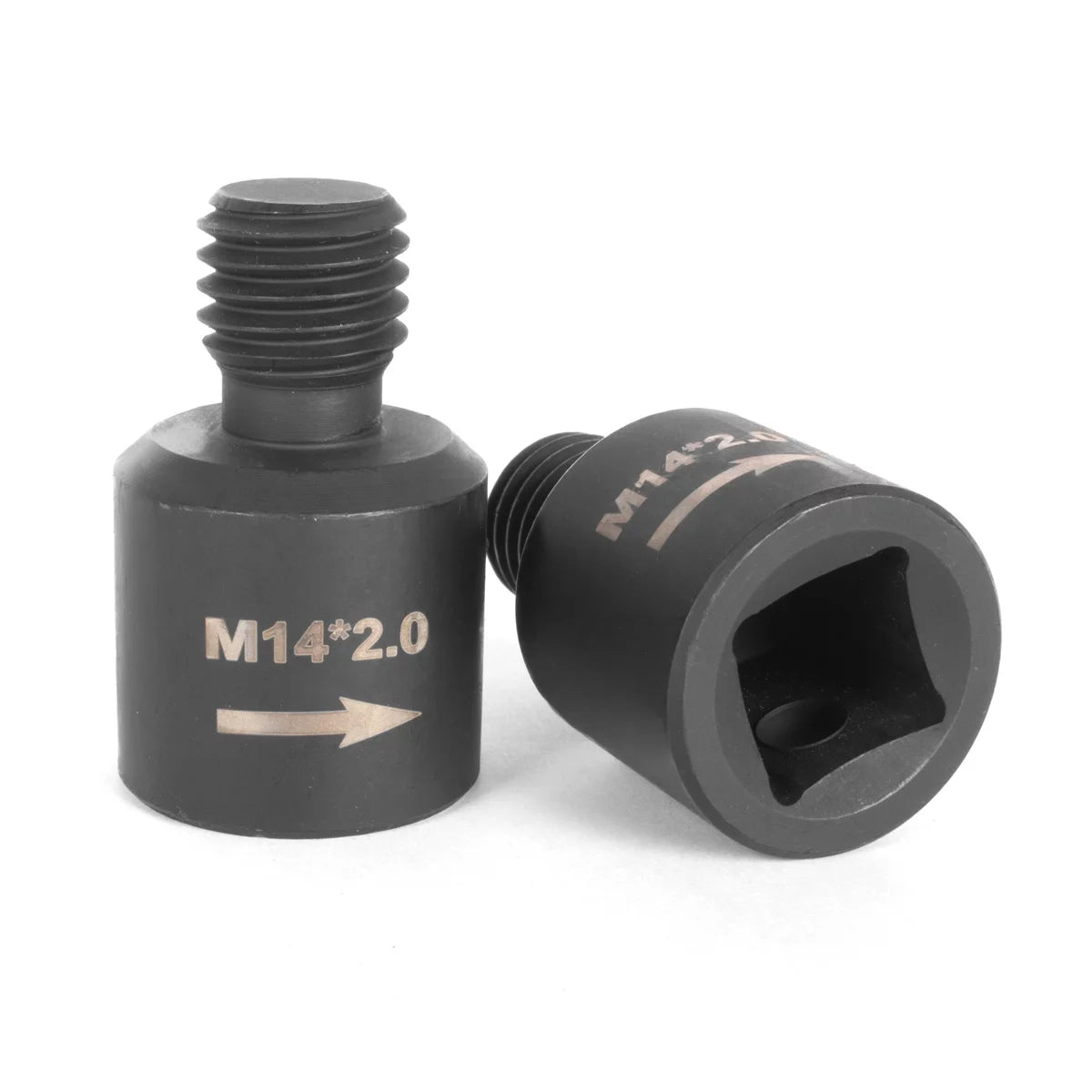 STAHLWERK Radnaben-Demontage- und Reinigungs-Set | 16-teilig | 4 Ausdrehnüsse | 5 Schonnüsse | 1/2" Antrieb | 17–22 mm | 2 Topfbürsten 65/75 mm mit Adapter M14 x 2 | Verlängerung | 12 mm Durchschlag