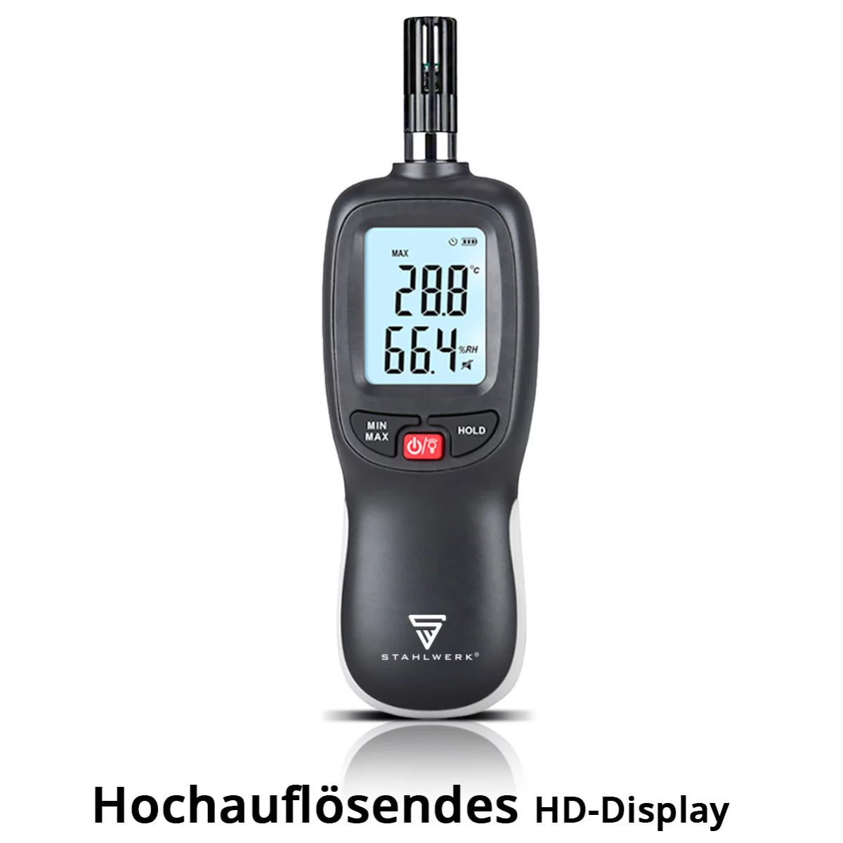 STAHLWERK 3-teiliges Messgeräte-Set mit Anemometer, Thermo-Hygrometer und Luxmeter | Perfekte Messung von Luftgeschwindigkeit, Temperatur, Luftfeuchtigkeit und Beleuchtungsstärke