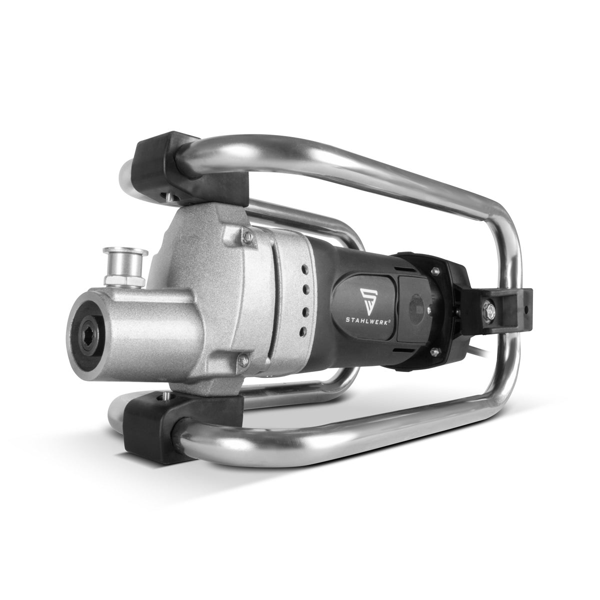 STAHLWERK BR-2300 ST Betonverdichter | 2.300 Watt mit 4.000 U/min | Starker Betonrüttler | Flaschenrüttler für 35 / 50 mm Rüttelflasche | Innnenrüttler für Wände, Decken, Fundamente