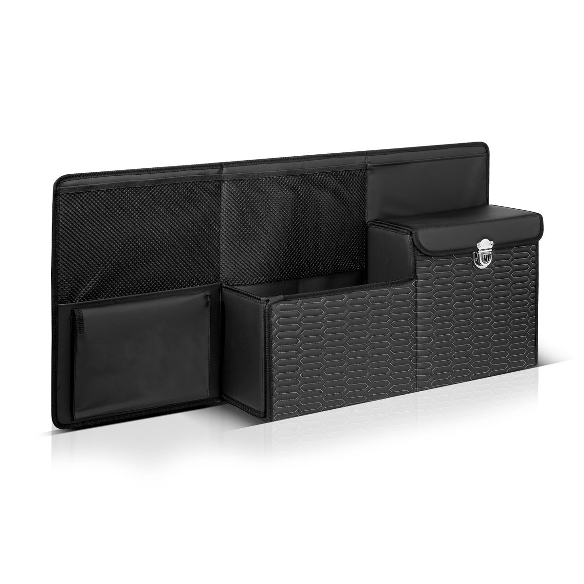 Steelworks Trunk Organizer-995 St Auto-organizer | Bagaj Kutusu | Otomatik çanta | Bagaj depolama | Bagaj Çantası | Farklı bölmeler ve depolama çantaları ile bagaj çantası