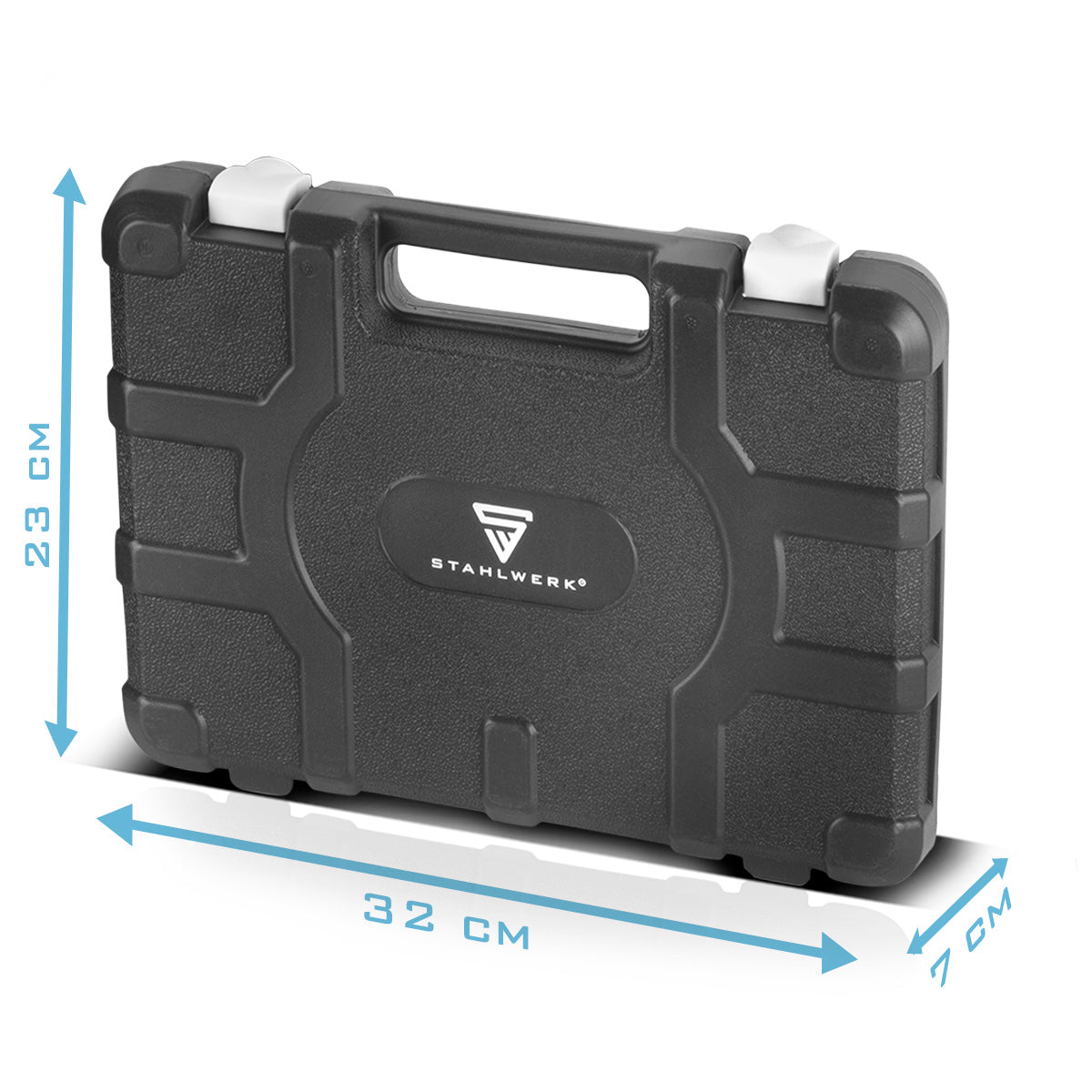 Steelworks DIY WILLER SET HTS-66 ST Tool case | Tool Box | Tool box with a 65-part tool set made of screwdrivers, bit holders and extensive bit set