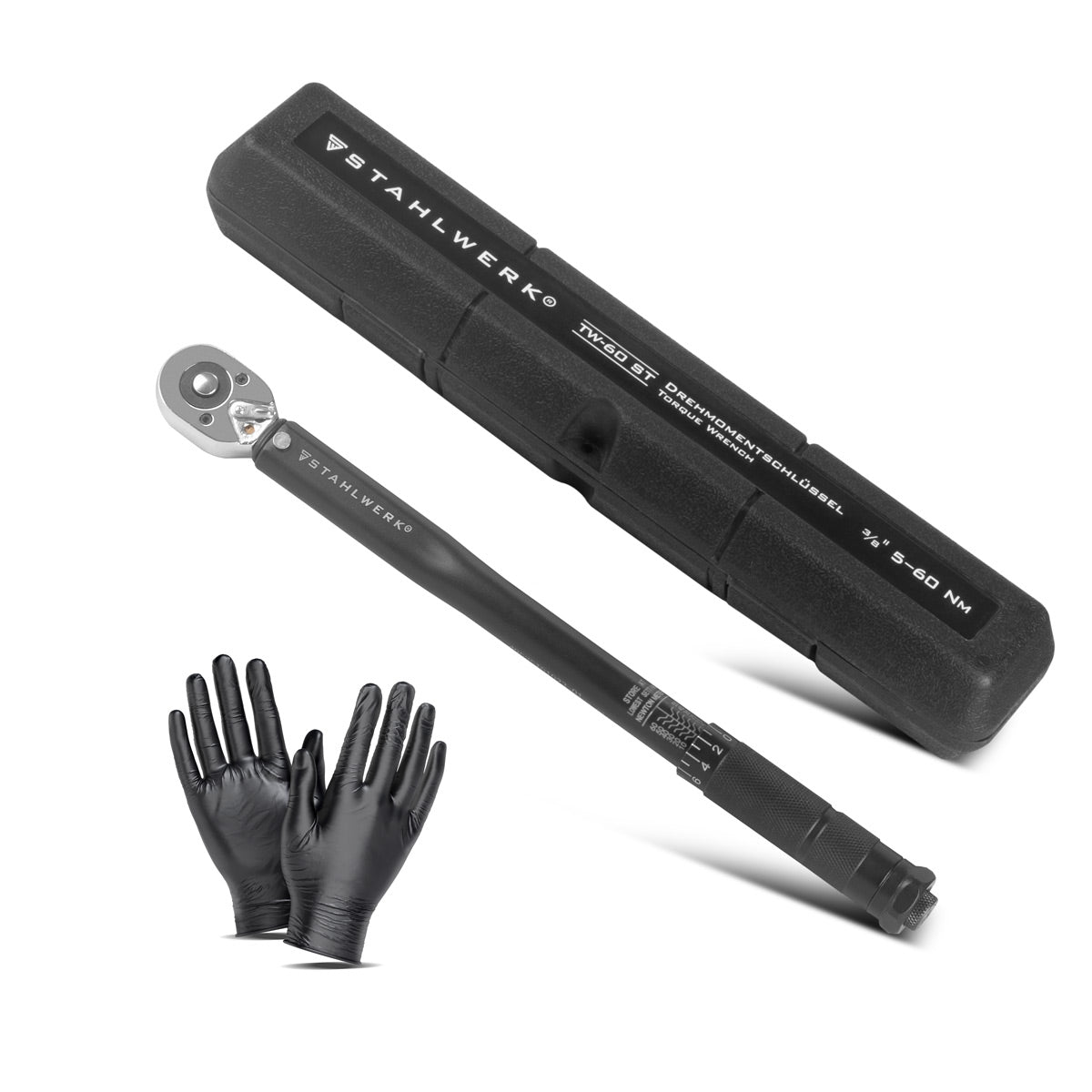 Steelworks torque wrench TW-60 ST 5-60 NM 3/8 “customs switching crack | Ratchet keys | Ratchet | Crunch with micrometer scale