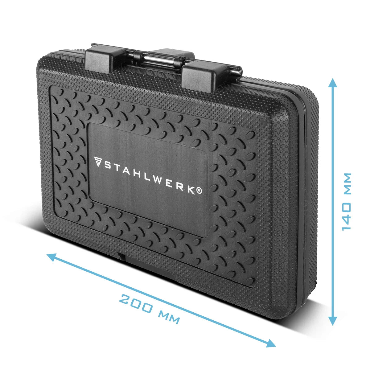 STAHLWERK Schlagschrauber-Nüsse-Set 1/2" Antrieb | 5 Schonnüsse 15, 17, 19, 21, 22 mm | Für einfachen Radwechsel | Cr-Mo-Stecknüsse für Alufelgen | Mit Felgenschutz | 6-Punkt-Profil | Farbcodiert